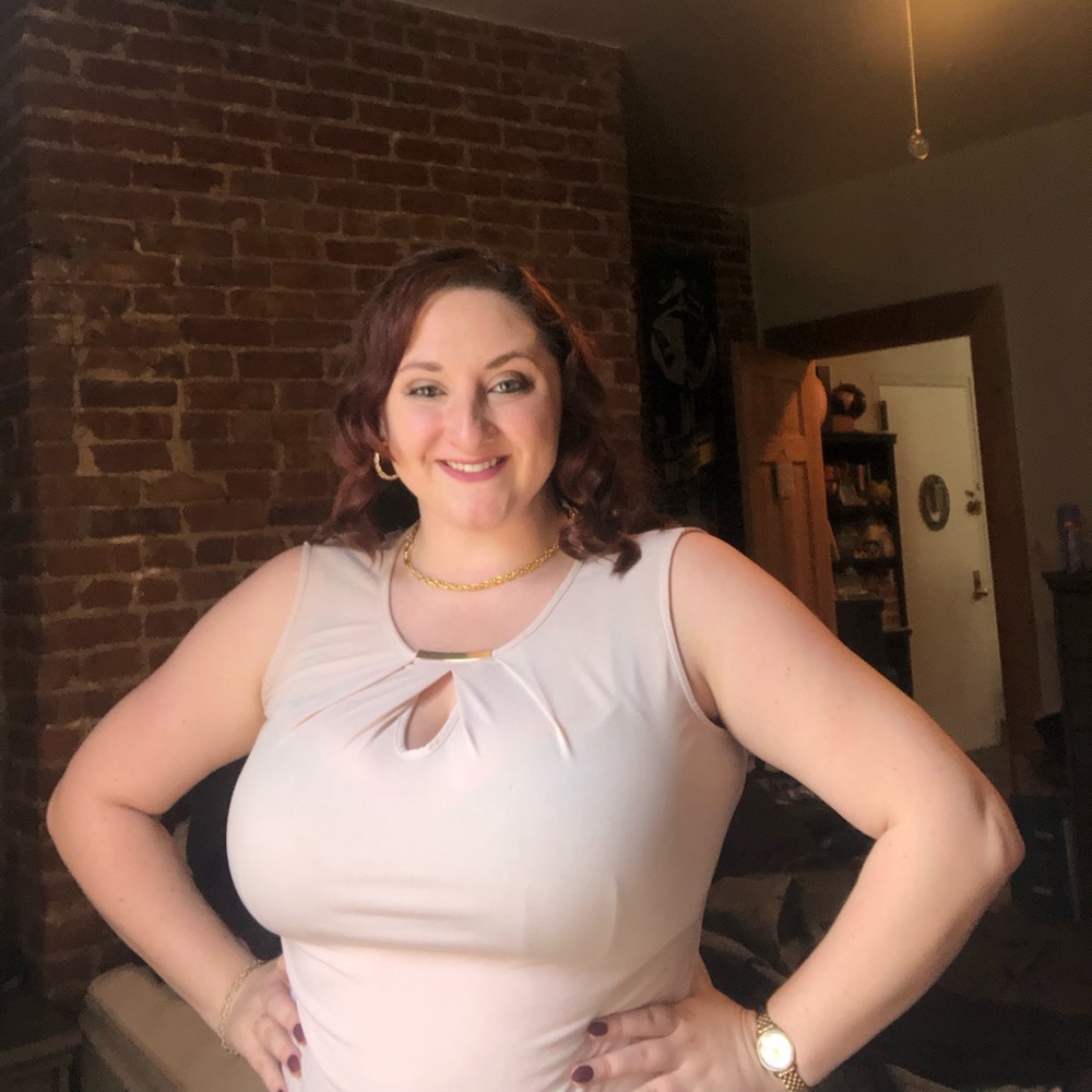 Beautiful light pink blouse